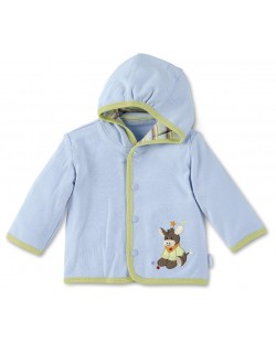 Памучно бебешко палтенце Sterntaler - С магаренце, 56 cm, 3-4 месеца