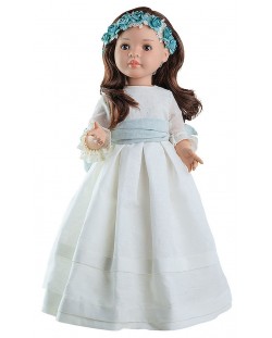 Кукла Paola Reina Las Reinas - Лидия, с официална рокля и диадема, 60 cm