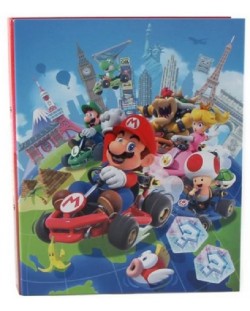 Папка класьор Uwear - Super Mario, Mariocart, A4