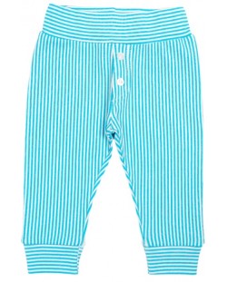 Панталон Zinc Mr. Popular - Светло син на райета, 68 cm