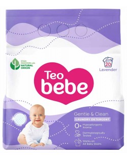 Перилен препарат на прах Teo Bebe - Лавандула, 20 изпирания, 1.5 kg