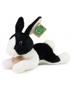 Плюшена играчка Rappa Еко приятели - Черно-бяло зайче, 22 cm