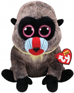 Плюшена играчка TY Toys Beanie Boos - Маймунка Wasabi, 15 cm