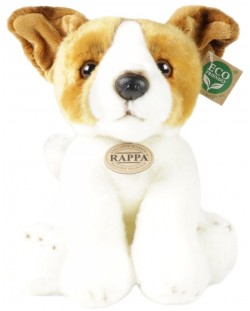 Плюшена играчка Rappa Еко приятели - Куче Джак Ръсел Териер, седнало, 30 cm
