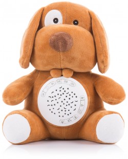 Плюшена играчка с проектор Chipolino - Кученце