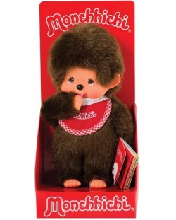 Плюшена играчка Monchhichi - Маймунка момченце, 20 cm