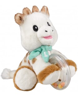 Плюшена играчка с дрънкалка - Sophie la Girafe, Sweety Sophie Collection 