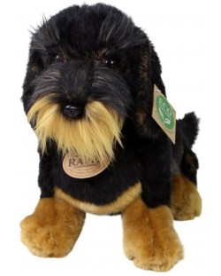 Плюшена играчка Rappa Еко приятели - Куче Дакел, седнал, 30 cm