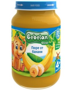 Плодово пюре Bebelan Puree - Банан, 190 g