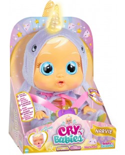 Плачеща кукла със сълзи IMC Toys Cry Babies Special Edition - Нарви, със светещ рог