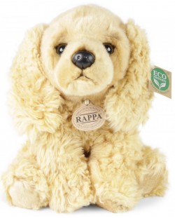 Плюшена играчка Rappa Еко приятели - Куче пясъчен Кокер шпаньол, седящ, 28 cm