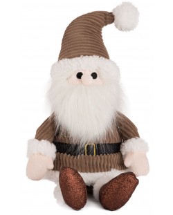 Плюшена играчка Амек Тойс - Дядо Коледа, 30 cm, кафяв