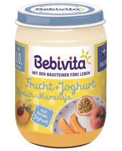 Плодово пюре йогурт Bebivita – Праскова и маракуя, 190 g, вид 2