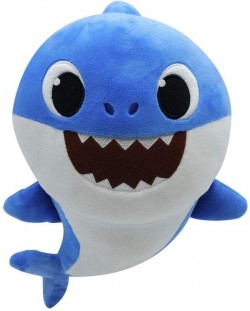 Плюшена играчка Baby Shark - Татко акула, със звук