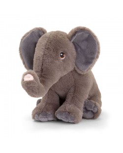 Плюшена играчка Keel Toys Eco - Слон, 25 cm