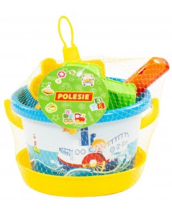 Плажен комплект Polesie Toys - 6 части 