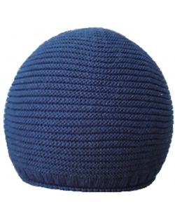 Плетена шапка Maximo - размер 43/45, синя