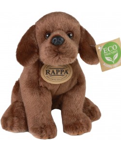Плюшена играчка Rappa Еко приятели - Кафяв лабрадор, 20 cm