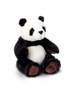 Плюшена играчка Keel Toys Wild - Седнала панда, 20 cm