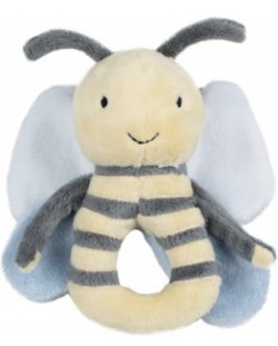 Плюшена дрънкалка Happy Horse - Пчеличката Benja, 16 cm