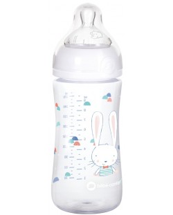 Полипропиленова бутилка Bebe Confort - Emotion, Sweet Bunny, 270 ml