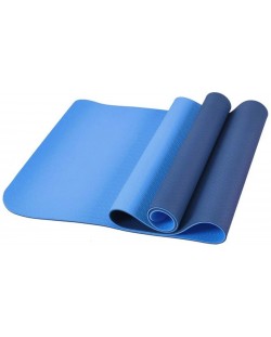 Постелка за йога Maxima - 182 х 61 х 0.6 cm, синя