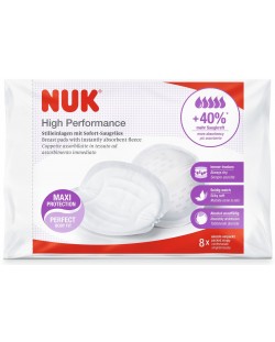 Подплънки за кърмачки Nuk High Performance, 8 броя