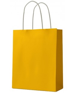 Подаръчна торба S. Cool - крафт, жълта, L, 12 броя