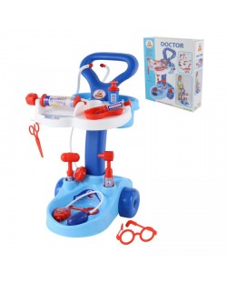 Polesie Toys Докторски комплект в количка