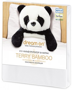 Протектор за матрак Dream On - Terry Bamboo, 70 х 140 cm