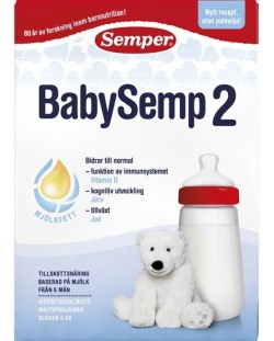 Преходно мляко Semper BabySemp 2, 800 g