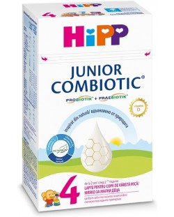 Преходно мляко Hipp - Junior Combiotic, опаковка 500 g