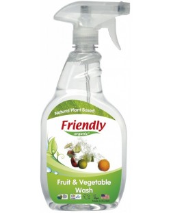 Препарат за измиване на плодове и зеленчуци Friendly Organic - 650 ml