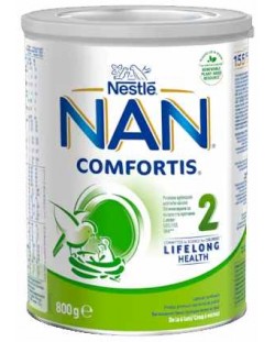 Преходно мляко на прах Nestle Nan - Comfortis 2, 800 g
