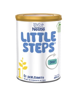 Mляко за кърмачета на прах Nestlé - Little Steps 1, 0м+ , 400g