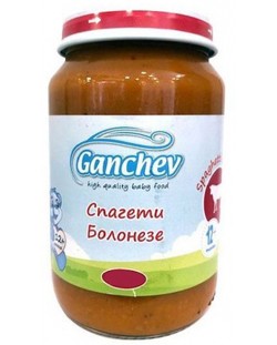 Пюре Ganchev - Спагети Болонезе, 220 g