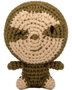 Ръчно плетена играчка Wild Planet - Ленивец, 12 cm
