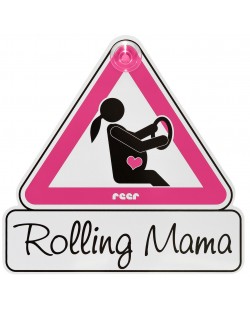 Знак за автомобил Reer Mommy Line - Rolling Mama