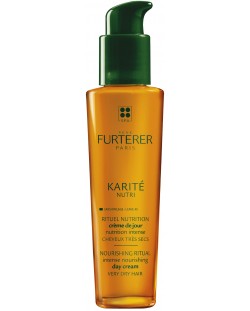 René Furterer Karité Интензивно подхранващ дневен крем за коса Nutri, 100 ml
