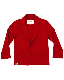 Сако за момче Zinc - Червено, 68 cm