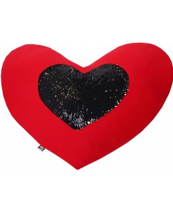 Плюшено сърце Whome - Св. Валентин, Black Pearl