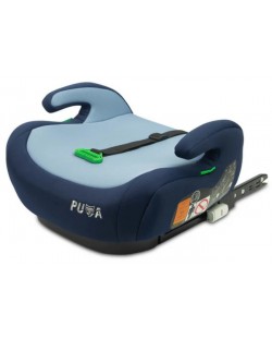 Седалка за кола Caretero - Puma, I-Size, IsoFix, 125-150 cm, Navy 