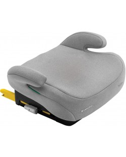 Седалка за кола KikkaBoo - i-Tip, i-Size, IsoFix, 125-150 cm, Light Grey