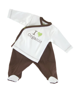 Сет камизолка и ританки For Babies - Organic, 0-1 месеца