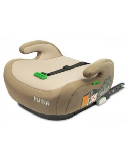 Седалка за кола Caretero - Puma, I-Size, IsoFix, 125-150 cm, Beige