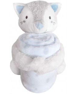 Сет играчка с одеяло Kikka Boo - Little Fox