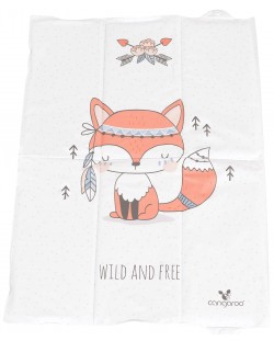 Сгъваема подложка за повиване Cangaroo - Wild and free Fox