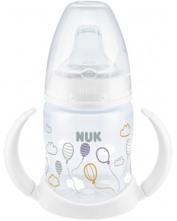 Шише NUK First Choice - С накрайник за сок, TC, РР, 150 ml, бяло