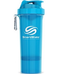Шейкър SmartShake Slim, 500 ml, син