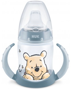 Шише за сок Nuk First Choice - Disney, 150 ml,  сиво, Мечо Пух